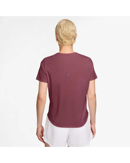 T-shirt Femme W NK TEMPO DF SS TOP Bordeaux