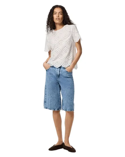 Chemisier Femme Blanc Éclatant PIECES