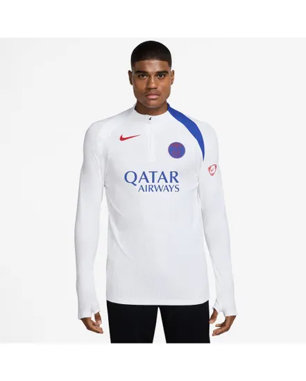 Haut d'entrainement Homme PSG MNK DFADVSTRKELT DRILT K3R Blanc