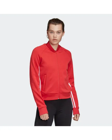 Veste de sport femme W MH 3S DK JKT Rouge