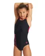 Maillot de piscine Enfant G LINEAR SERIGRAPHY JR SWIM PRO ONE PIECE Noir