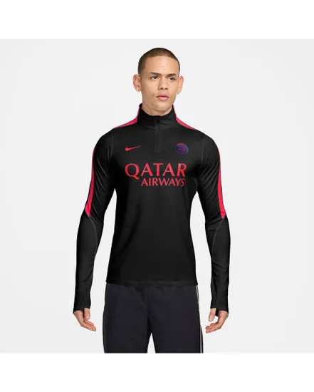 Haut d'entrainement Homme PSG M NK DF STRK DRILL TOP K Noir