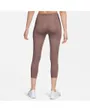 Legging mi-long Femme W NK DF FAST TGHT Marron