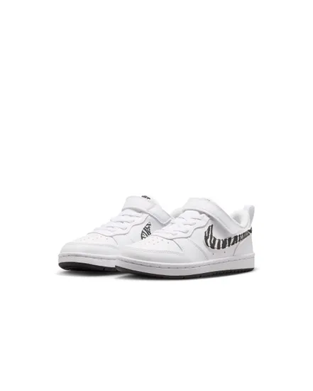 Chaussures Garçon COURT BOROUGH PRT (PS) Blanc