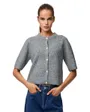 Cardigan Femme PCSILLY Manches Courtes Col Rond NOOS BC