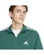 Sweat col zipé Homme M 3S FL 1-4 Z Vert