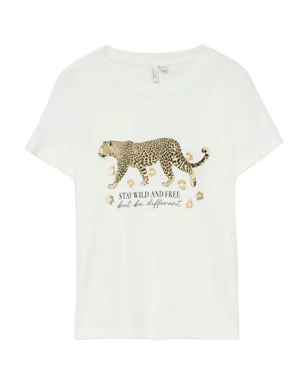 T-Shirt Femme VMFEO Col Rond