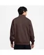 Sweat col zip Homme M NK CLUB BB HZ TOP Marron