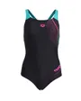 MAILLOT DE BAIN Femme W GRAPHIC SWIMSUIT SWIM PRO BACK Noir
