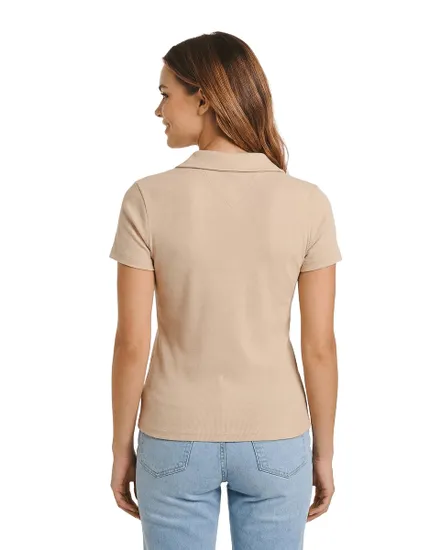 Polo Femme TJW Slim Sh Rib