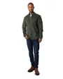Chemise Homme REG BABY CORD SHIRT EXT Vert