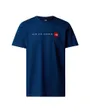 T-shirt Homme M SS NEVER STOP EXPLORING TEE Bleu