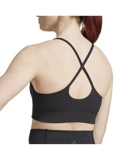 Brassière Femme ALL ME RIB LS Noir