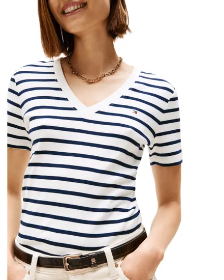 T-Shirt Femme Slim Cody V-NK SS