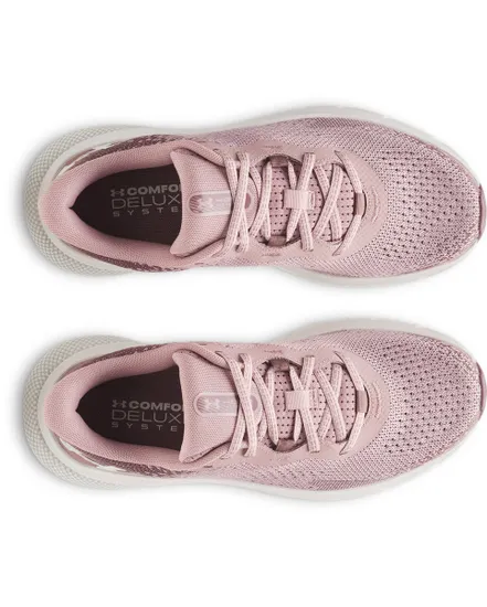 Chaussures de running Femme UA W HOVR TURBULENCE 2 Rose