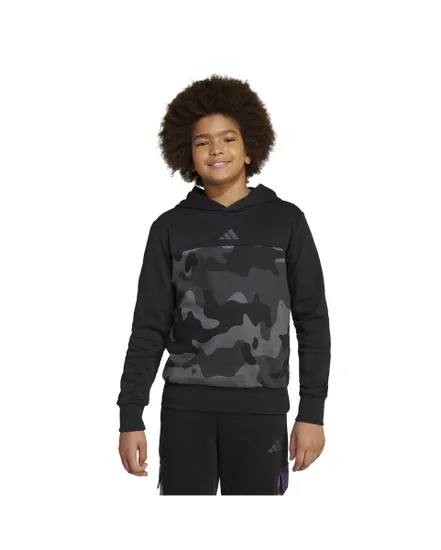 Sweat à capuche Enfant J  CAMO FL HD Noir