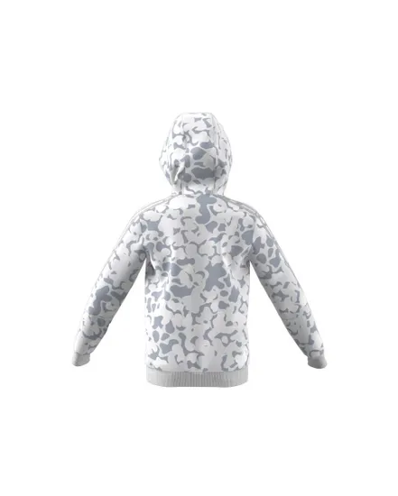 Sweatshirt à capuche Enfant B FI 3S GRA HD Blanc