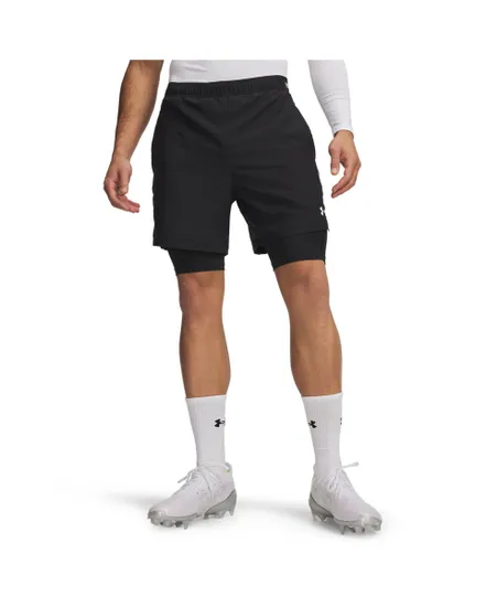 Short Homme UA VANISH WVEN 2.0 2N1 Noir