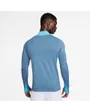 Haut col zip Homme M NK DF STRK DRIL TOP Bleu