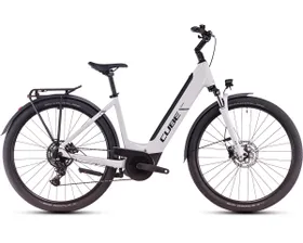 Vélo électrique trekking Unisexe TOURING HYBRID ONE 500 Blanc