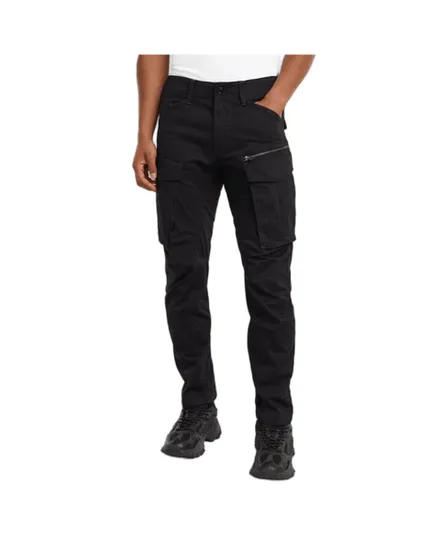 Pantalon Homme ROVIC ZIP 3D REGULAR TAPERED Noir