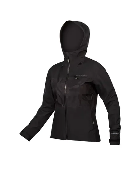 Veste imperméable Femme SINGLETRACK II Noir