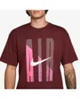 T-shirt Homme M NSW TEE M90 NIKE AIR HO25 Bordeaux