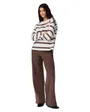 Pantalon Fille PCGUNHILD HW Wide Jrs