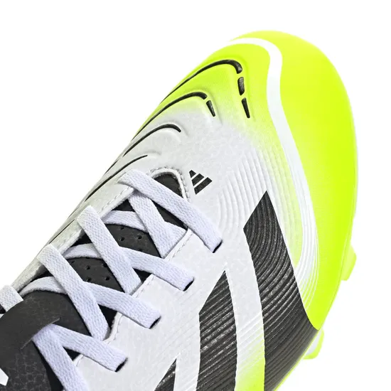 Crampons de football Unisexe PREDATOR CLUB FG/MG Blanc