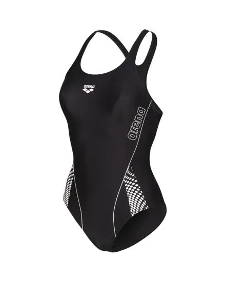 Maillot de bain Femme WOMEN S SWIM PRO BACK GRAPHIC Noir