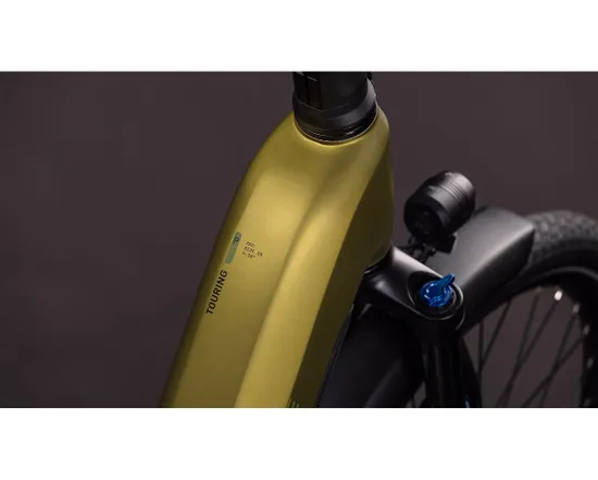 Vélo trekking électrique TOURING HYBRID PRO 800 Kaki/Noir