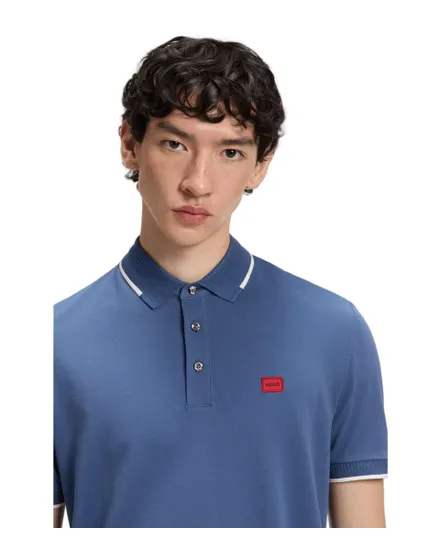 Polo Homme DERESINO232 Bleu Foncé