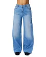 Jean Femme PCSILKE MW Wide Jeans LB NOOS BC