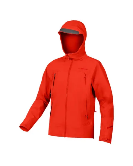 Veste imperméable Homme MT500 II Orange Paprika