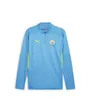 Maillot de football zip Homme MCFC TRG 1/4 ZIP TOP Bleu