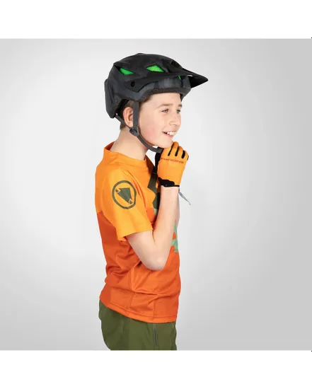 T-shirt manches courtes Enfant SINGLETRACK CORE JR Orange