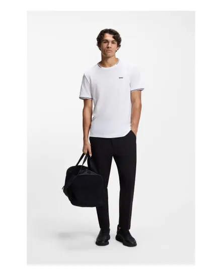 T-shirt col rond Homme TAUL Blanc