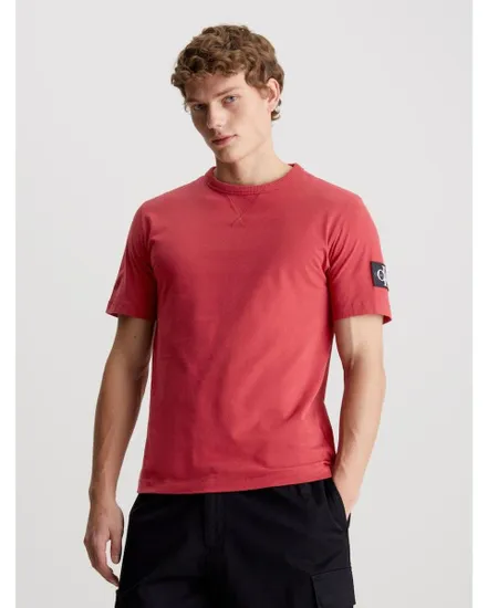 T-shirt Homme BADGE REGULAR TEE Rouge