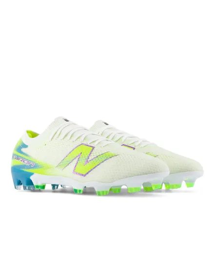 Crampons de football Unisexe FURON PRO FG V9 Blanc