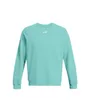 Sweatshirt Homme UA RIVAL FLEECE CREW Bleu