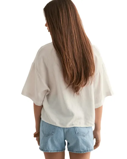 Chemise Femme VMLINN 2/4 Short Shirt WVN NOOS