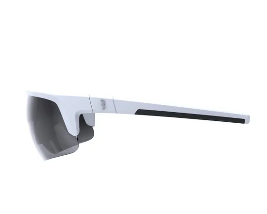 Lunettes Unisexe COMET Blanc/Fumée Flash Miroir