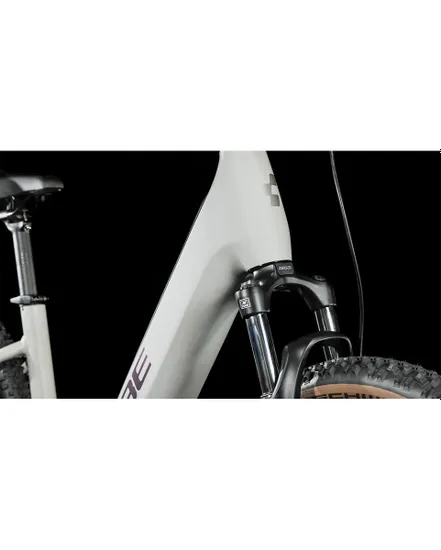 VTT électrique semi rigide Unisexe REACTION HYBRID ONE 625 Blanc