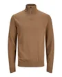 Pull Tricoté Homme JJEEMIL KNIT HALF ZIP NOOS