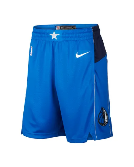 Short de basketball Homme DAL M NK SWGMN SHORT ROAD 18 Bleu