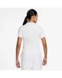 Polo Femme W NSW ESSNTL SS CRP TOP Blanc
