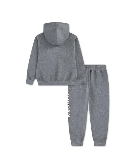 Ensemble de survetement Jeune enfant JDB MJ STRETCH HBR FLC SET Gris