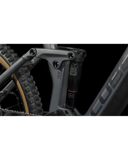 VTT électrique tout suspendu Unisexe STEREO HYBRID 160 HPC RACE 625 Gris