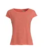 T-SHIRT DE RANDONNÉE FEMME Rose Peche