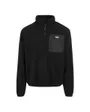 Polaire col zip Homme FRANKIE HALF ZIP Noir